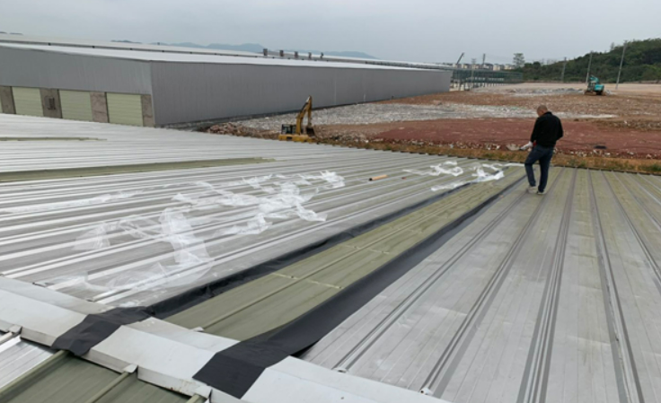 宝安厂房屋面防水维修案例